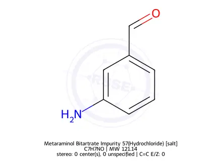 Chemical structure of Metaraminol Bitartrate Impurity 57(Hydrochloride)