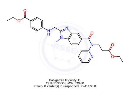 Chemical structure of Dabigatran Impurity 78