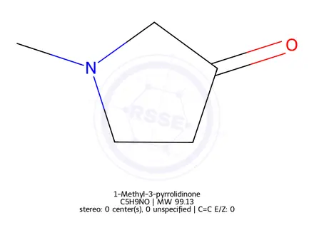 Chemical structure of 1-Methyl-3-pyrrolidinone
