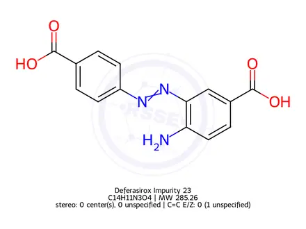 Chemical structure of Deferasirox Impurity 23
