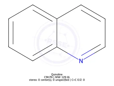 Chemical structure of Quinoline