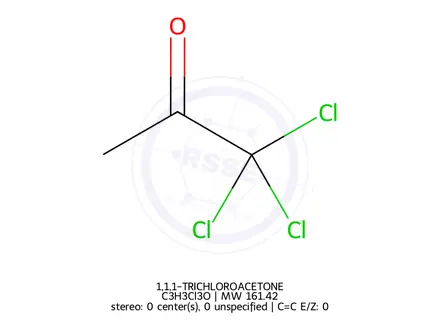 Chemical structure of 1,1,1-Trichloro-2-propanone
