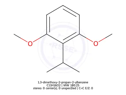 Chemical structure of 2-Isopropyl-1,3-dimethoxybenzene