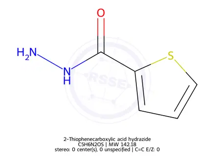 Chemical structure of 2-Thiophenecarboxylic acid hydrazide
