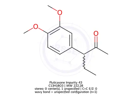 Chemical structure of (6S,8S,9R,10S,11S,13S,14S,16R,17R)-6,9-Difluoro-11-hydroxy-10,13,16-trimethyl-3-oxo-17-(propionyloxy)-6,7,8,9,10,11,12,13,14,15,16,17-dodecahydro-3H-cyclopenta[a]phenanthrene-17-carboxylic dimethylcarbamic thioanhydride