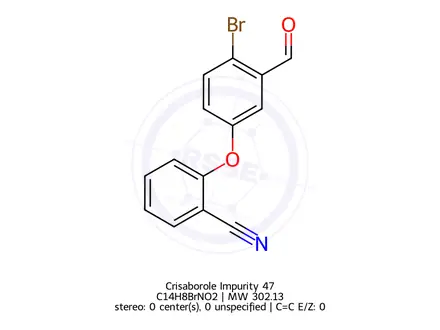 Chemical structure of Crisaborole Impurity 47