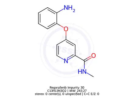 Chemical structure of Regorafenib Impurity 30
