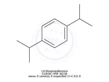 Chemical structure of 1,4-Diisopropylbenzene