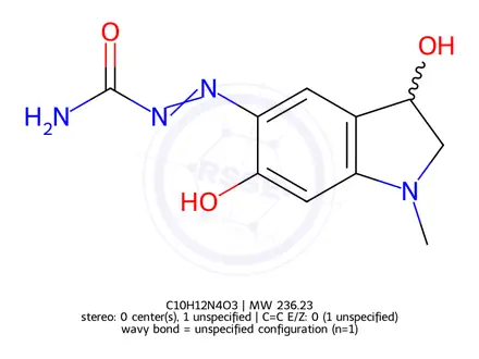 Chemical structure of Carbazochrome