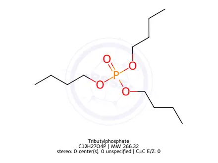 Chemical structure of Tributylphosphate
