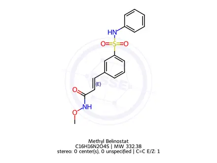 Chemical structure of Methyl Belinostat