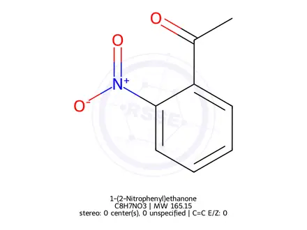 Chemical structure of 1-(2-Nitrophenyl)ethanone