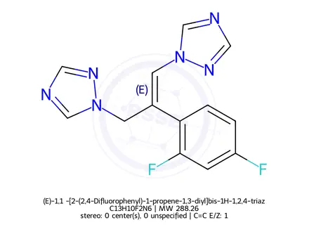Chemical structure of Fluconazole Impurity 29