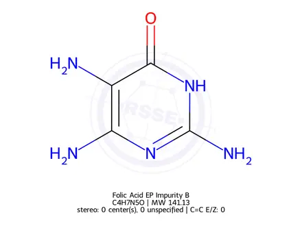 Chemical structure of Folic Acid EP Impurity B