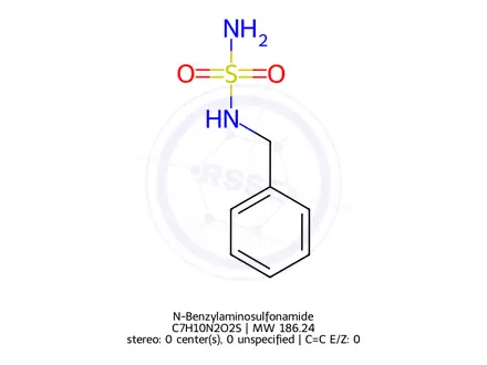 Chemical structure of N-Benzylaminosulfonamide