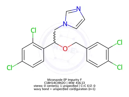 Chemical structure of Miconazole EP Impurity F
