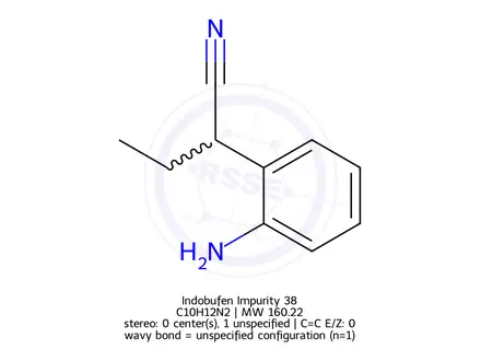 Chemical structure of Indobufen Impurity 38
