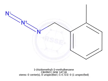 Chemical structure of 1-(Azidomethyl)-2-methylbenzene
