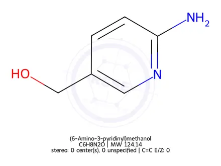 Chemical structure of (6-Amino-3-pyridinyl)methanol