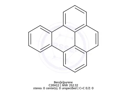 Chemical structure of Benz[e]pyrene