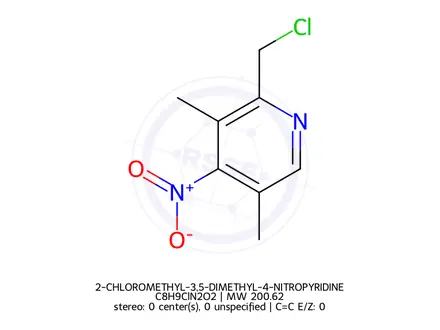 Chemical structure of Omeprazole Impurity 17