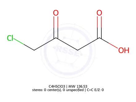 Chemical structure of 4-Chloro-3-oxobutanoic acid