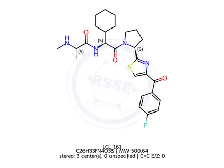 Chemical structure of LCL 161