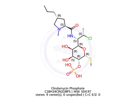 Chemical structure of Clindamycin Phosphate