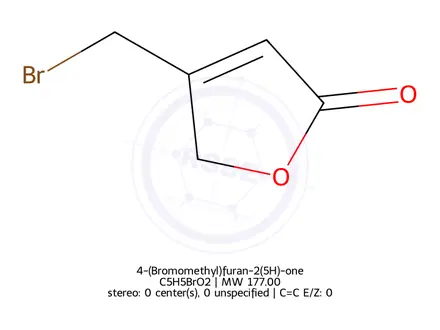 Chemical structure of 4-(Bromomethyl)furan-2(5H)-one