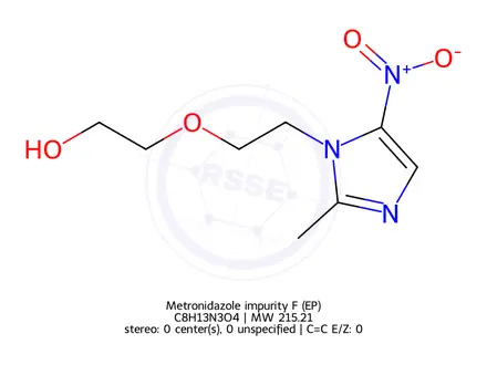 Chemical structure of Metronidazole Impurity F