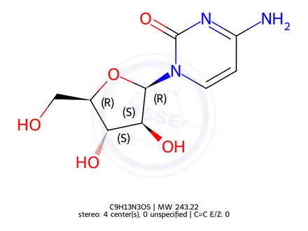 Chemical structure of Cytarabine