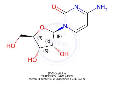 Chemical structure of Citicoline sodium Impurity 1