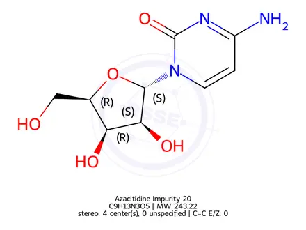 Chemical structure of Azacitidine Impurity 20