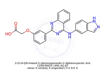 Chemical structure of Belumosudil Impurity 10