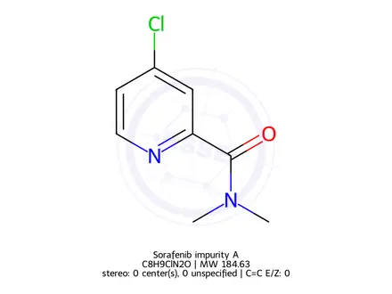 Chemical structure of Sorafenib impurity A