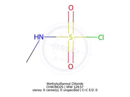 Chemical structure of Methylsulfamoyl Chloride