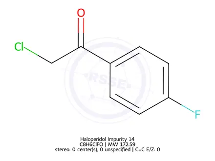 Chemical structure of Haloperidol Impurity 14