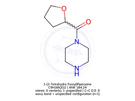 Chemical structure of Terazosin Impurity 14 (Terazosin EP Impurity N)