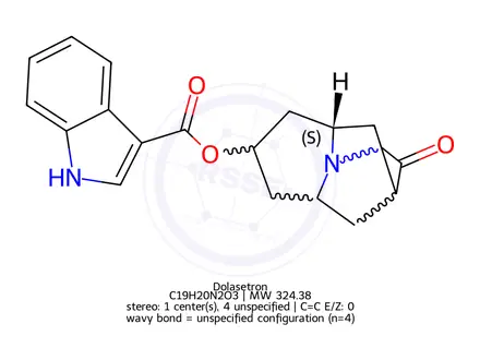 Chemical structure of Dolasetron