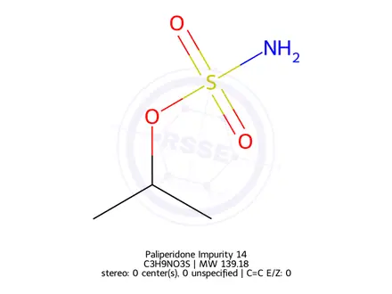 Chemical structure of Paliperidone Impurity 14