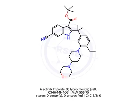 Chemical structure of Alectinib Impurity 8