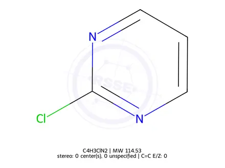 Chemical structure of 2-Chloropyrimidine