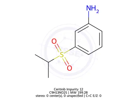 Chemical structure of Ceritinib Impurity 12