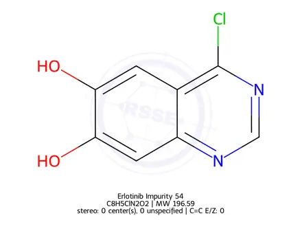 Chemical structure of Erlotinib Impurity 54