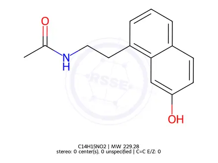 Chemical structure of Agomelatine Impurity 15