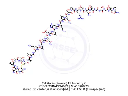 Chemical structure of Calcitonin (Salmon) EP Impurity C