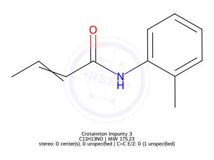 Chemical structure of Crotamiton Impurity 3
