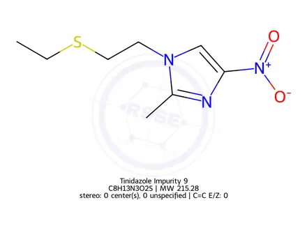 Chemical structure of Tinidazole Impurity 9