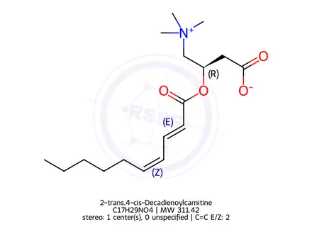 Chemical structure of Eicosapentaenoic Acid Impurity 69(100μg/mL in Acetonitrile)