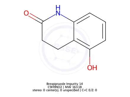 Chemical structure of Brexpiprazole Impurity 14